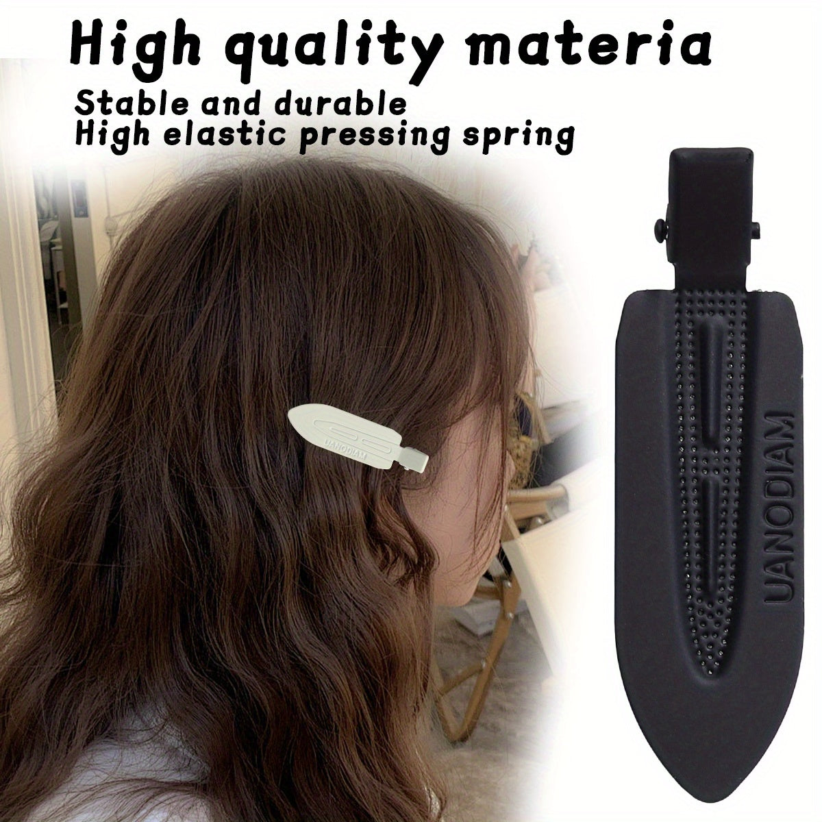 100 PCS Vintage Style No-Crease Hair Clips Set, Elegant Simple Side Bangs Hairpins, Plastic Hair Accessories for Women, Ideal for Daily Wear & Gift-Giving, Suitable for 14+ Age Group