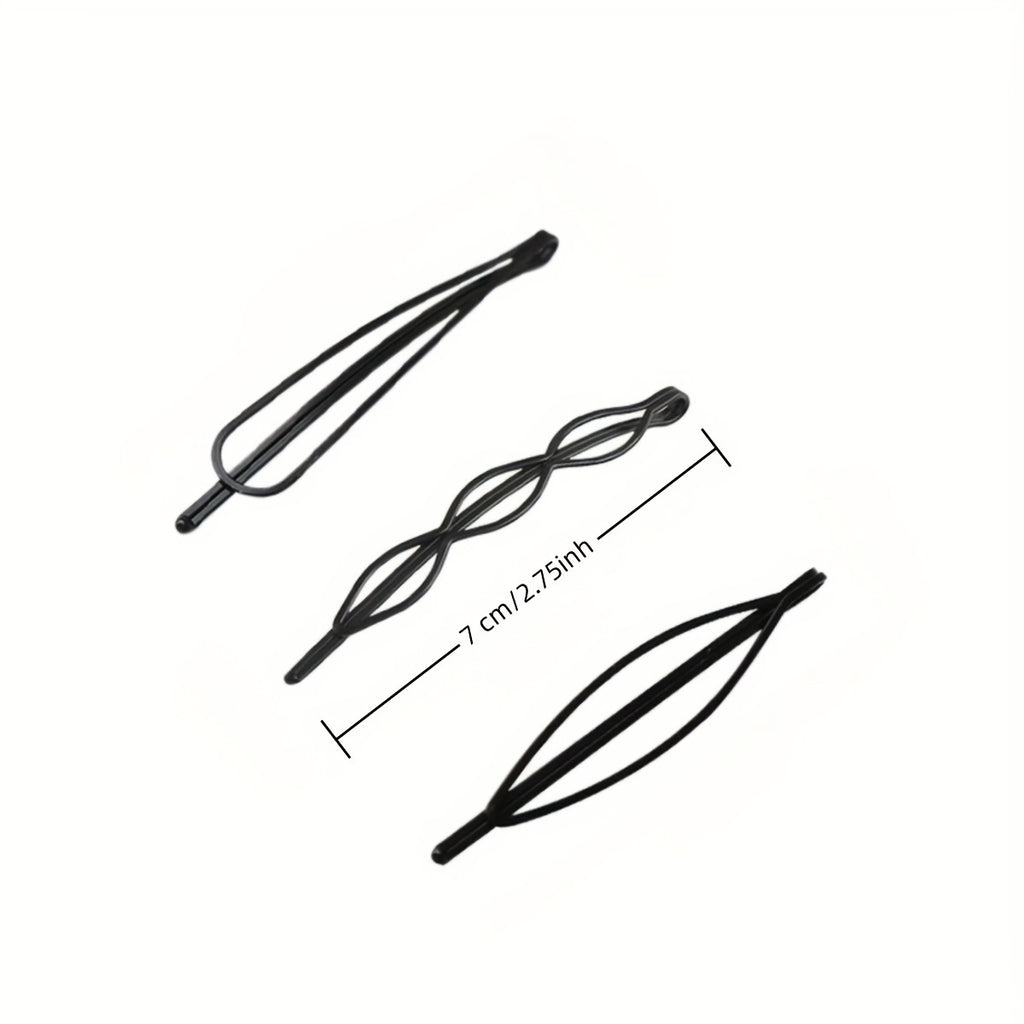 Women's Hair Pin - Soft Hairpin for Girls, Bangs Clip, Hairstyle Tool, Hair Accessory