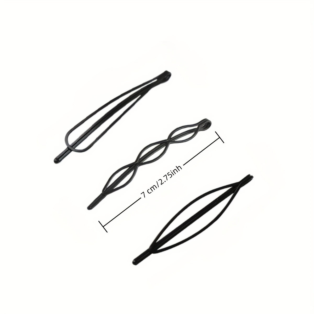 Women's Hair Pin - Soft Hairpin for Girls, Bangs Clip, Hairstyle Tool, Hair Accessory