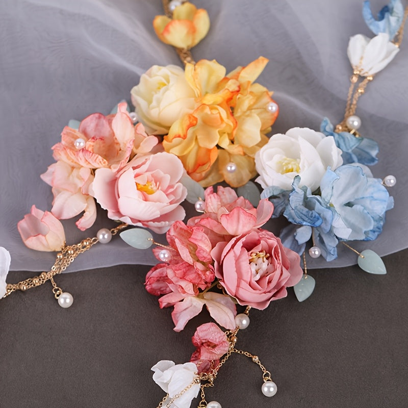 4pcs New Chinese Style Tassel Hair Clips, Elegant Vintage Hair Accessories for Photo Shoots and Festive Occasions