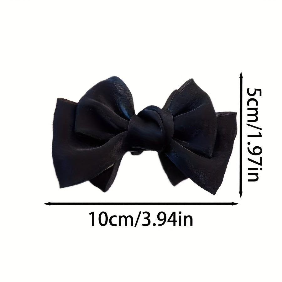 Elegant Butterfly Knot Hairpin for a Bun, Popular Among Women, Perfect for High Ponytails And Adds Charm to Hairstyles.