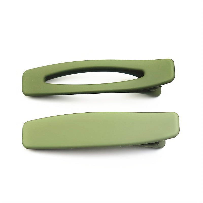 20pcs Morandi Matte Duckbill Hair Clips - Elegant Minimalist Plastic Hairdressing Tools with Multi-Color Options for Women & s, Secure Grip for Braiding, Ponytails, Buns, Everyday & Special Occasions, Ponytail Holder, Sleek Design, Smooth Finish, Salon