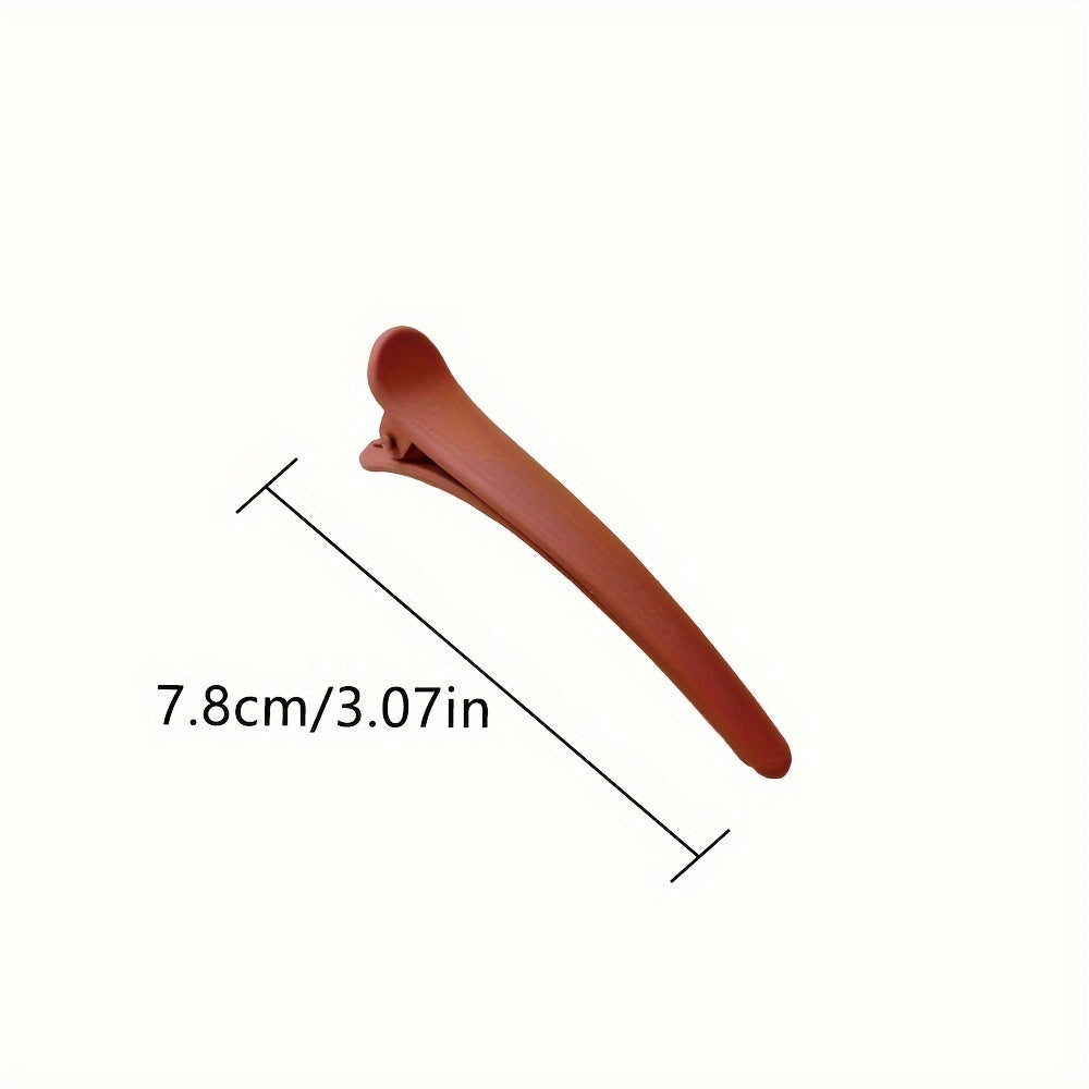 7-Piece Set of Chic Matte Duckbill Hair Clips for Women - Simple, Versatile, and Durable Hair Accessories for Everyday Styling, Photography Props, and Thoughtful Gifts